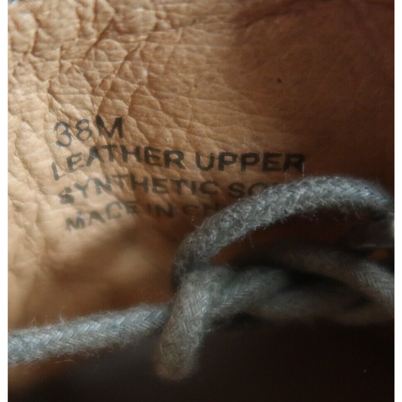 Biala Shoes Women 38 Bootie Wedge Fashion Leather Lace Up Bayley Slingback Olive - Picture 13 of 16